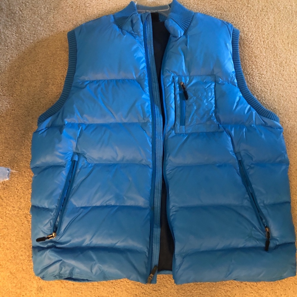 Jordan Men's Blue Quilted Puffer Vest